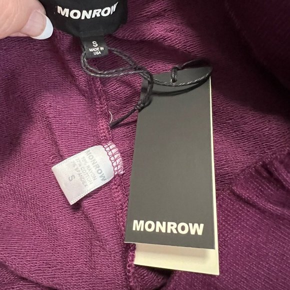 Monrow Purple Joggers - Picture 5 of 6